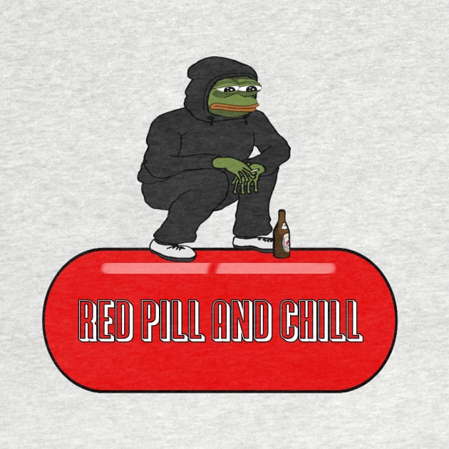 Squatting Pepe Red Pill and Chill by SquattingSlavTV